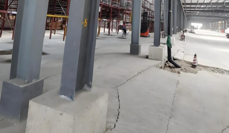 天水厂房混凝土地面下沉原因及加固方案！